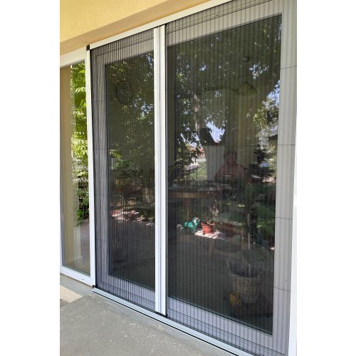 Dupla szárnyú pliszé szúnyogháló egyedi méretre